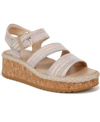 Dr. Scholl's Women's Ellie Platform Sandals In Multi Fabric