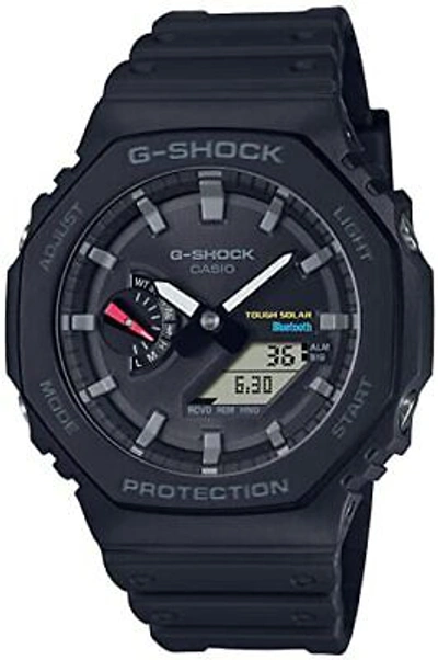Pre-owned G-shock Casio  Ga-b2100-1a Bluetooth Solar Men's Watch In Box