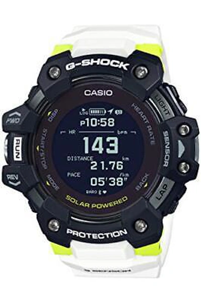 Pre-owned Casio Watch G-squad Gbd-h1000-1a7jr Men's White