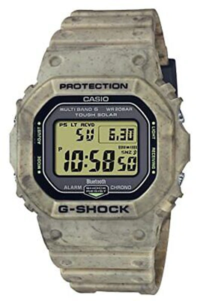 Pre-owned Casio Watch G-shock Radio Solar Sand Land Series Gw-b5600sl-5jf Brown