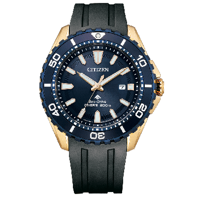 Pre-owned Citizen Collection, Marine Watch, Bn0196-01l, Urethane Beautiful Tablet Type