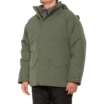 Pre-owned Marmot Mammoth Mens L Gore-tex Down Hooded Winter Parka/jacket/coat $600 In Green