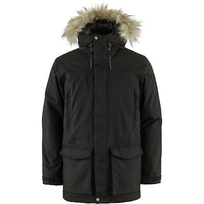 Pre-owned Fjall Raven Fjallraven Nuuk Lite Parka Men's Jacket, Black, X-large