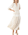 Hale Bob Maxi Dress In White