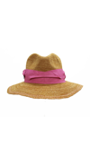 Lola Hats Rise N' Shine Straw Hat In Pink