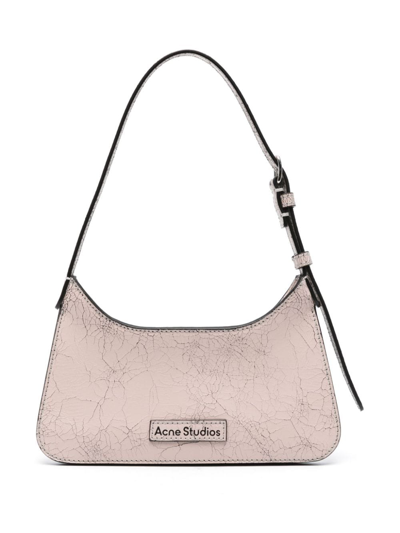 Acne Studios Micro Platt Bag Women Pink In Leather