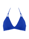 Eres Women's Remix Triangle Bikini Top In Indigo