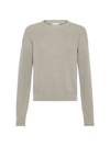 Brunello Cucinelli Cotton English-rib Sweater In Olive