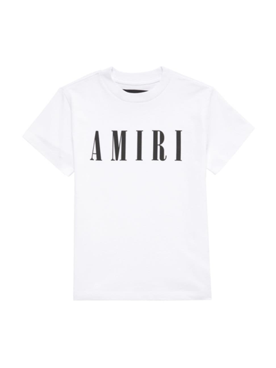 Amiri Little Kid's & Kid's Core Logo T-shirt In White