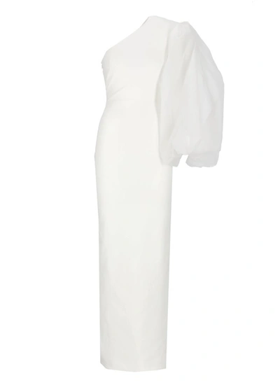 Solace London Hudson Maxi Dress In White