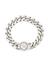 Versace Medusa Chain Bracelet In White