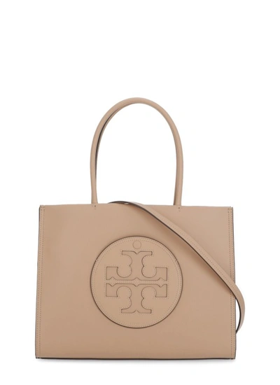 Tory Burch Ella Shopping Bag In Neutrals