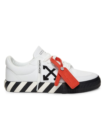 OFF-WHITE WOMEN'S VULCANIZED LOW-TOP SNEAKERS