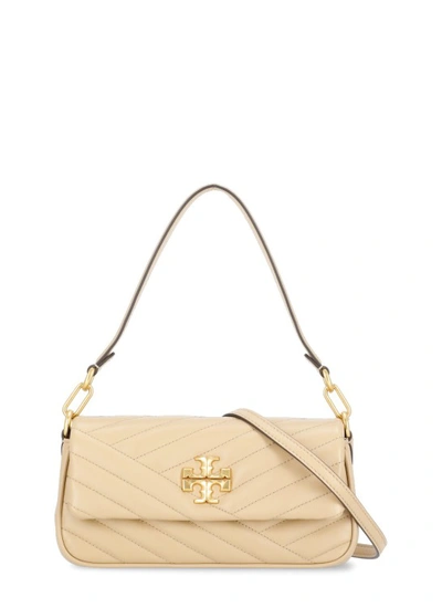 Tory Burch Small Kira Chevron Flap Shoulder Bag In Neutrals