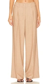 REMAIN WIDE PANT WITH EYELET BELT