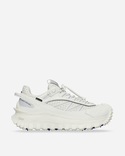 MONCLER TRAILGRIP GORE-TEX LOW SNEAKERS WHITE