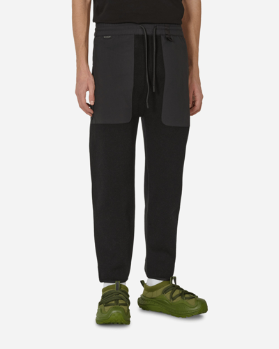 Moncler Year Of The Dragon Cotton Jogging Trousers In Black