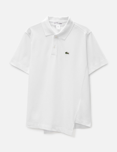 Cdg Shirt Comme Des Garcons Shirt X Lacoste Polo Shirt In White