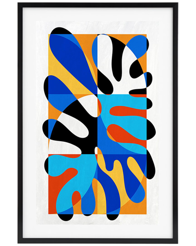 Safavieh Spunky Splat 24x36 Wall Art In Multi