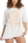 BILLABONG IN LOVE WITH THE SUN COTTON GRAPHIC T-SHIRT