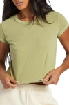 Billabong Daily Cotton Crop T-shirt In Avocado