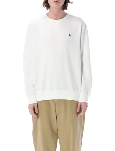 Polo Ralph Lauren Crewneck Sweatshirt With Logo In White