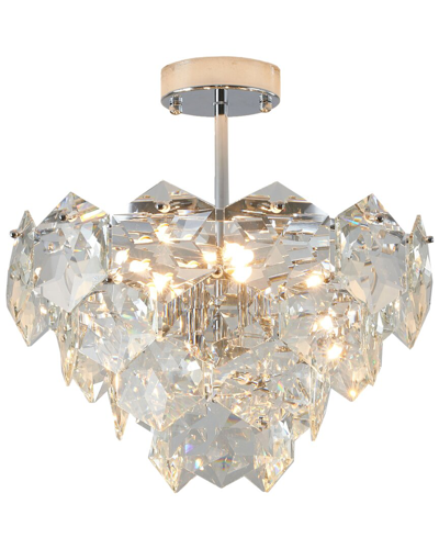 Bethel International Chandelier In White
