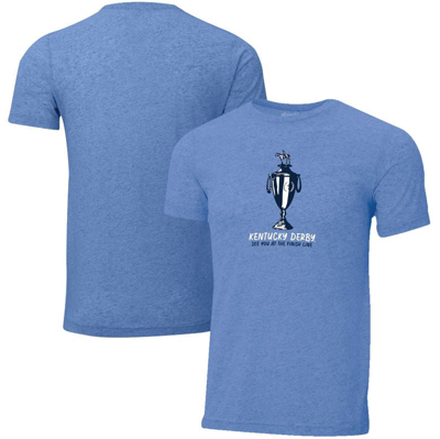 Ahead Kids' Youth  Blue Kentucky Derby Kentucky Derby 150 Finish Line Tri-blend T-shirt