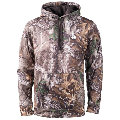 Dunbrooke Camo Los Angeles Dodgers Champion Realtree Pullover Hoodie