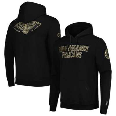 Pro Standard Men's  New Orleans Pelicans Black & Gold Pullover Hoodie