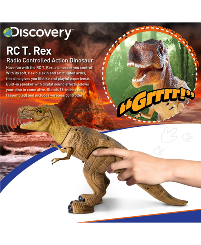Discovery Toy Rc Dinosaur In Brown