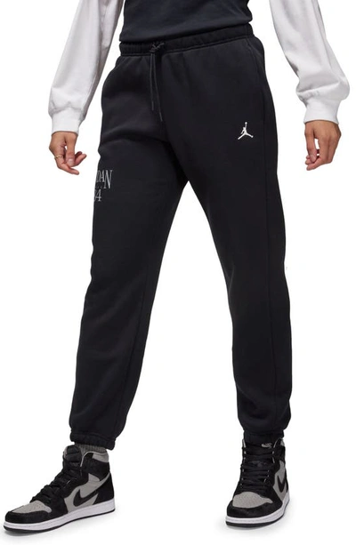 Jordan Women's  Brooklyn Fleece Pants In Black/sail