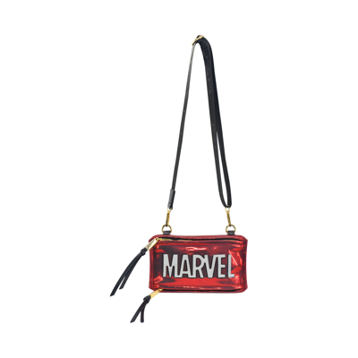 Fred Segal Marvel Marvel Brick Crossbody In Red