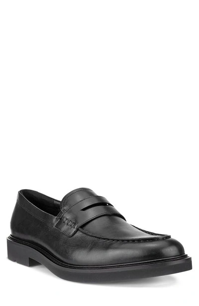 Ecco Metropole London Penny Loafer In Black