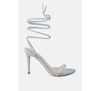 LONDON RAG WOMEN'S SPHYNX HIGH HEEL LACE UP HEELS