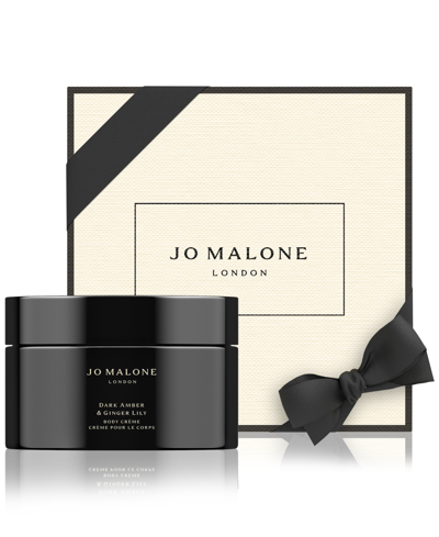 Jo Malone London Dark Amber & Ginger Lily Body Creme, 6.7 Oz. In No Color