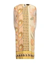 Clips More Woman Midi Dress Pastel Yellow Size 10 Viscose, Polyester, Elastane In Yellow