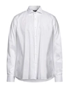 Cavalli Class Man Shirt White Size 17 ½ Cotton