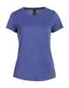 Bonneterie Universel Woman T-shirt Purple Size 2 Cotton