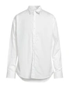 Dsquared2 Man Shirt White Size 32 Cotton In White