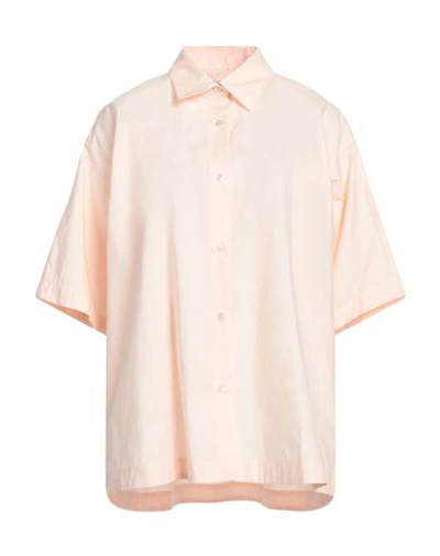 Studio Nicholson Woman Shirt Light Pink Size 2 Cotton