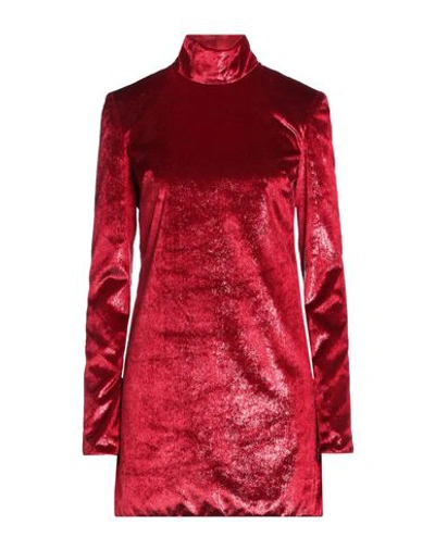 Bcbgmaxazria Woman Mini Dress Red Size 4 Polyester