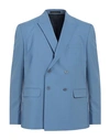 Low Brand Man Blazer Light Blue Size 4 Wool In Blue