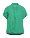 Hartford Woman Shirt Green Size 3 Cotton