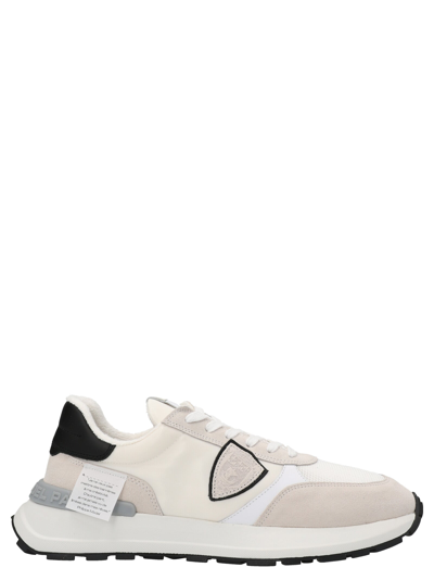 Philippe Model Antibes Leather Sneakers In White