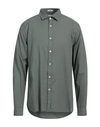 Hartford Man Shirt Military Green Size Xxl Cotton