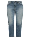 Haikure Woman Jeans Blue Size 28 Cotton, Elastane In Blue