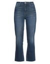 L Agence L'agence Woman Jeans Blue Size 30 Cotton, Polyester, Elastane In Blue