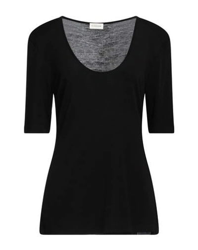 By Malene Birger Woman Sweater Black Size L Merino Wool