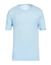 Hartford Man T-shirt Sky Blue Size L Cotton